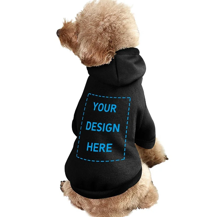 Personalized Pet Warm Hoodies Winter Coat for Small Dogs Cats