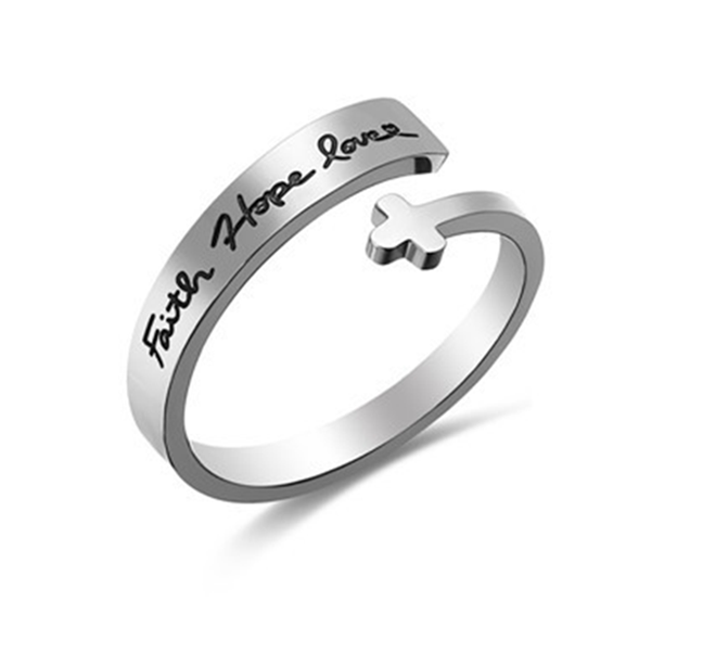 Faith Hope Love Ring