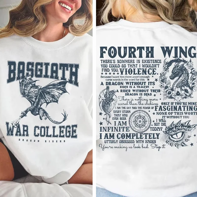Basgiath War College Sweatshirt / DarkAcademias /Darkacademias