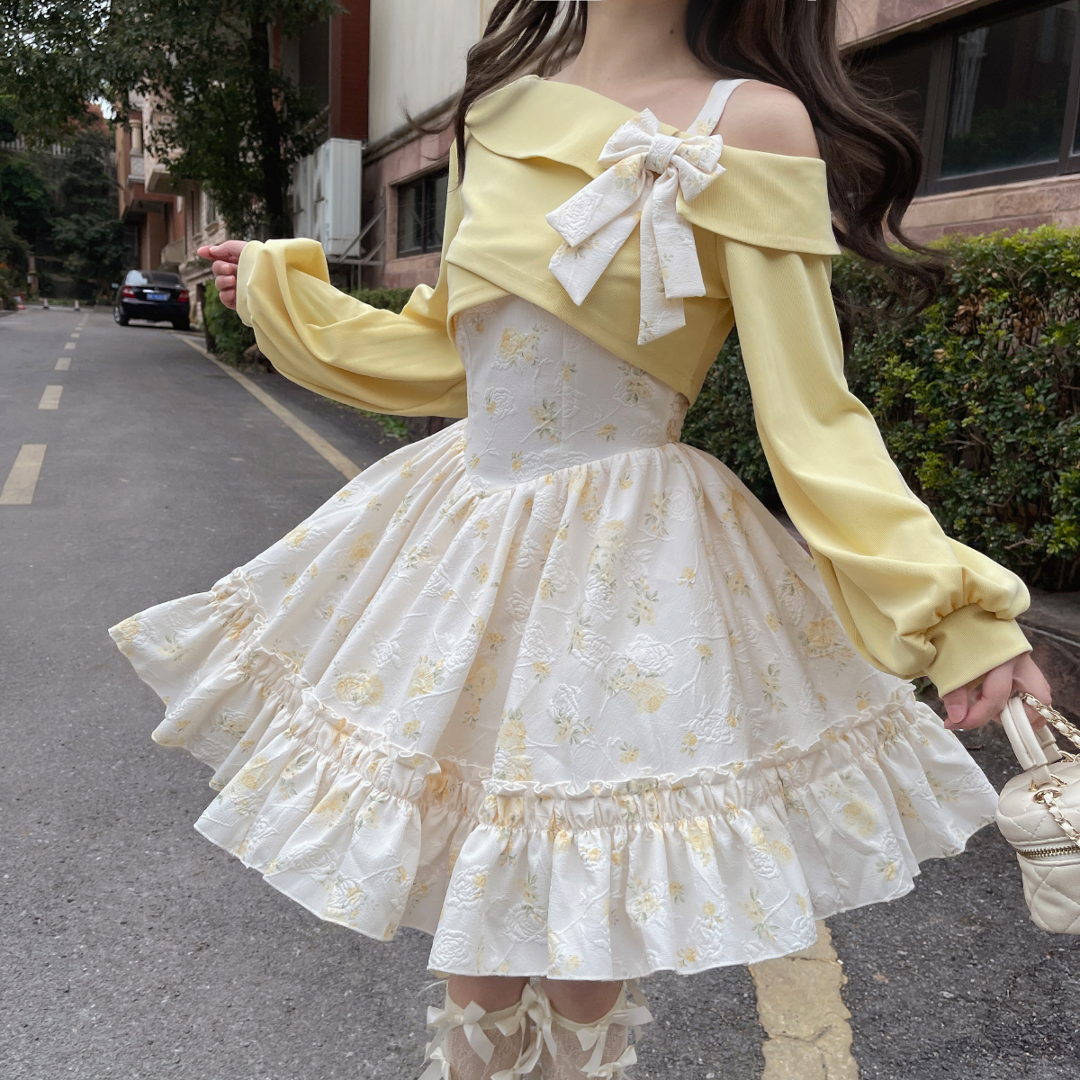 Charlotte Dress Pink Rose