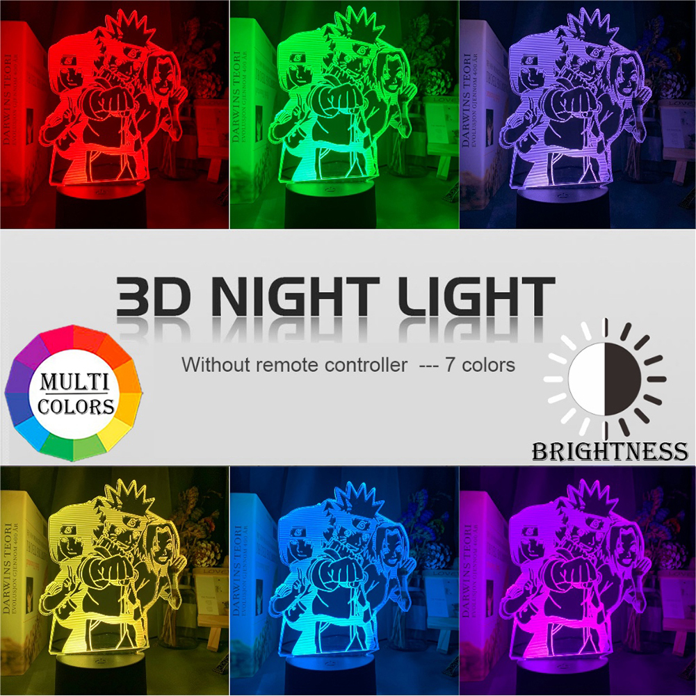 Anime Figure 3D Nightlight Led Touch Colorful Lamp for Kids Bedroom Decor, 501 Original
Anime Figure 3D Nightlight Led Touch Colorful Lamp for Kids Bedroom Decor, 501 Original