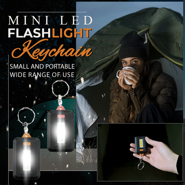 Outdoor Mini LED Flashlight Keychain