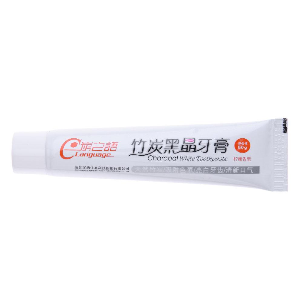 50g Bamboo Charcoal Toothpaste Whitening Oral Hygiene Toothpaste Black, 501 Original
50g Bamboo Charcoal Toothpaste Whitening Oral Hygiene Toothpaste Black, 501 Original