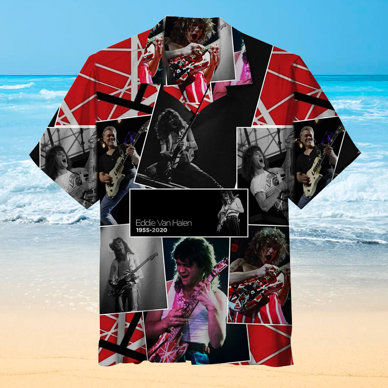 Van Halen Unisex Hawaiian Shirt 