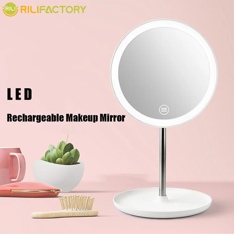 LED Rechargeable Makeup Mirror Rilifactory