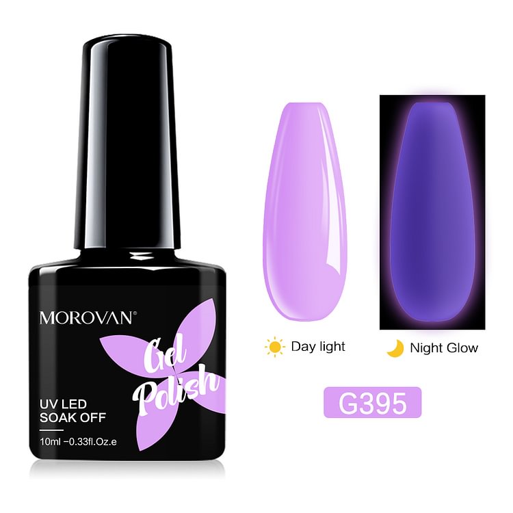 Morovan Lavender Luminous Gel Nail Polish G395