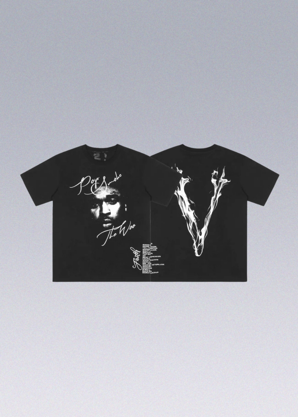 Vlone x Pop Smoke Tees Hoodie