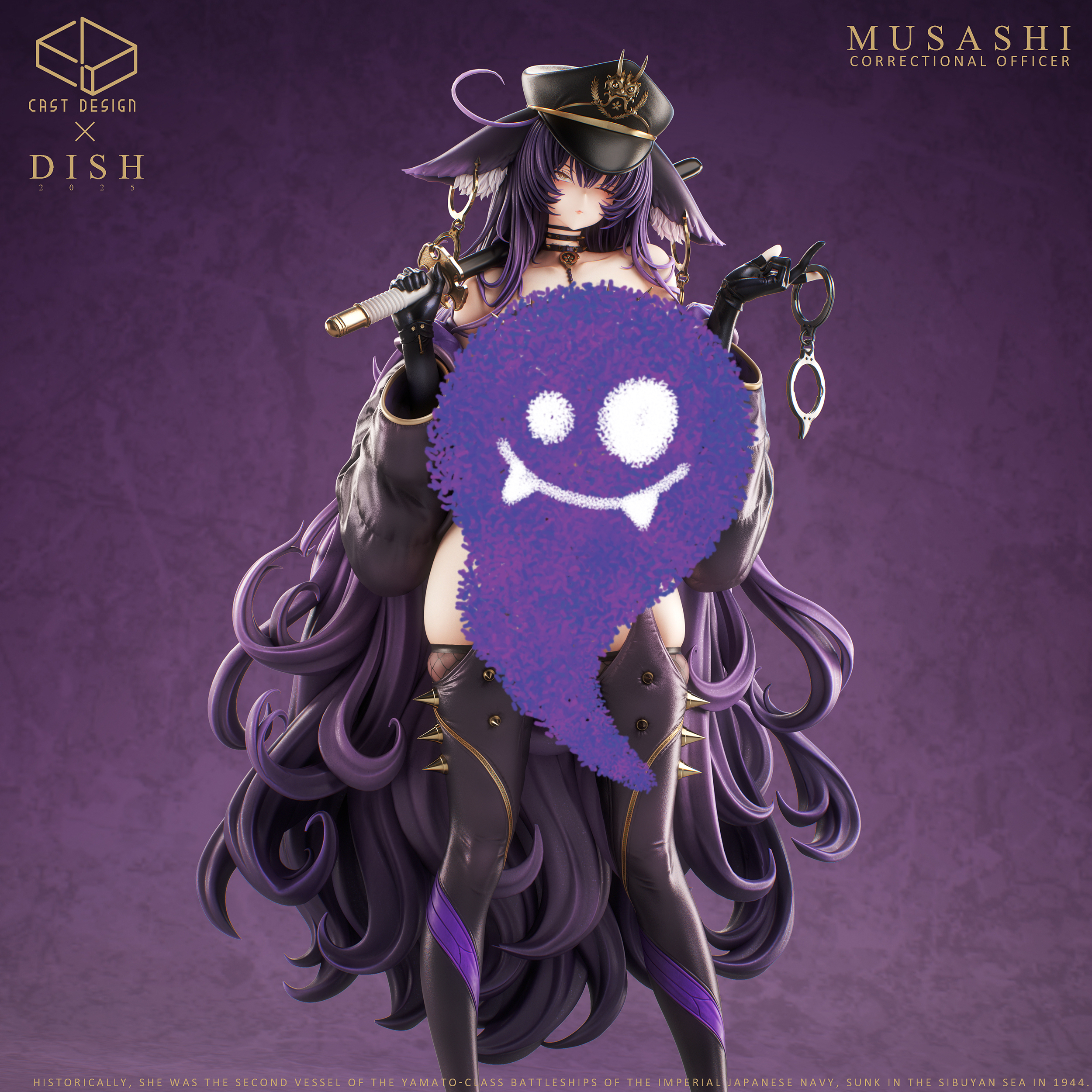 Cast Design Studio - Azur Lane No.4 Twin Police Sisters Musashi 1