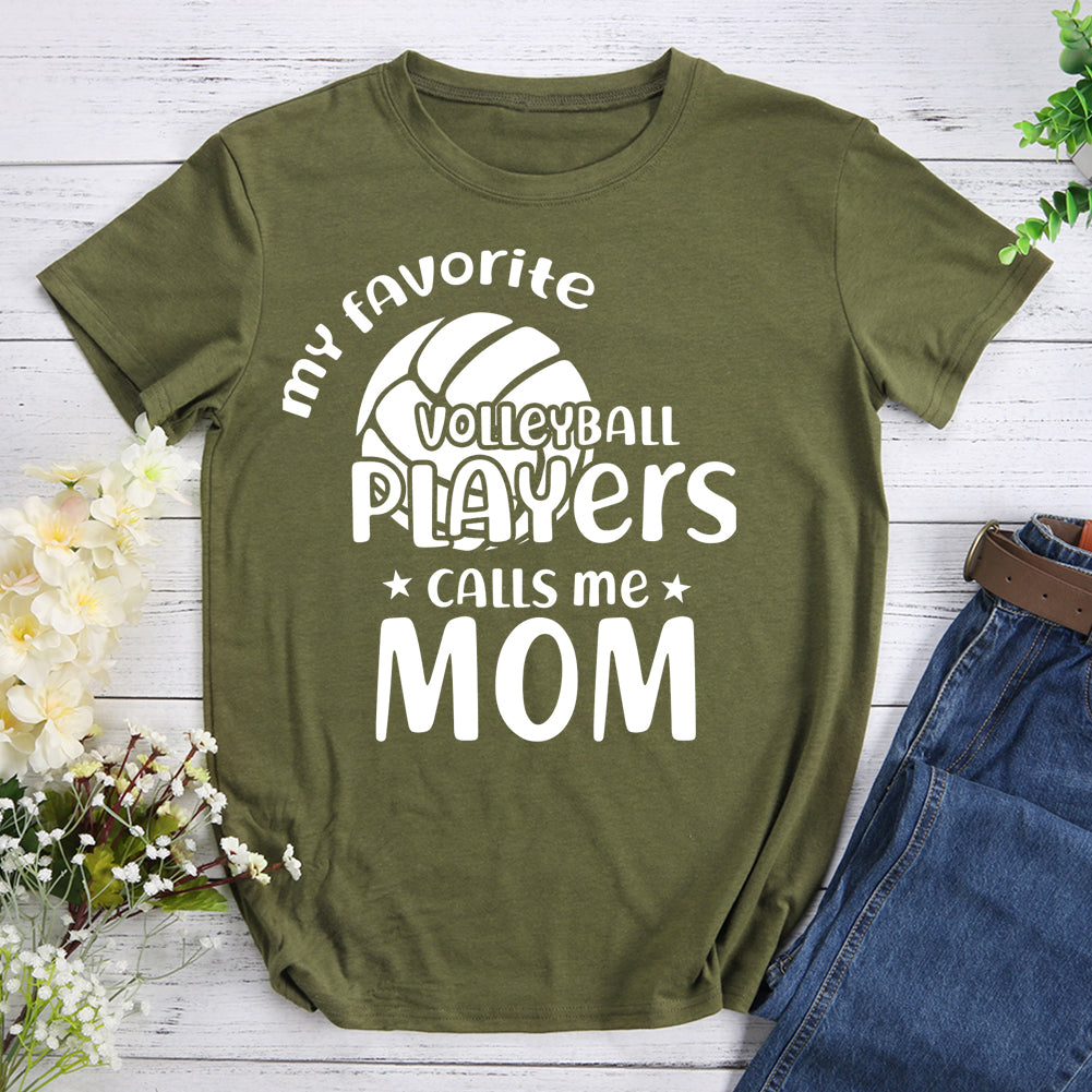Volleyball Mom  T-shirt Tee -03777-Guru-buzz