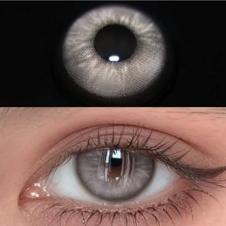 【PRESCRIPTION】Apex Grey Colored Contact Lenses