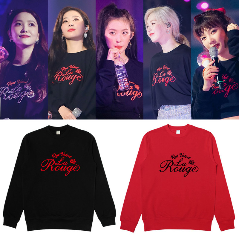 Red Velvet 3rd Concert La Rouge Printed Sweatshirt