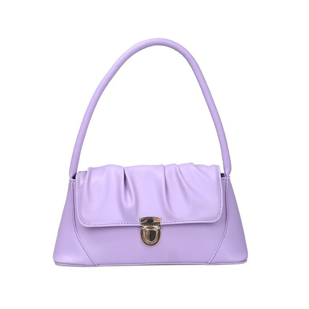 Fashion Pleated Women Shoulder Bag Small PU Handbags Casual Totes -Purple, 501 Original
Fashion Pleated Women Shoulder Bag Small PU Handbags Casual Totes -Purple, 501 Original