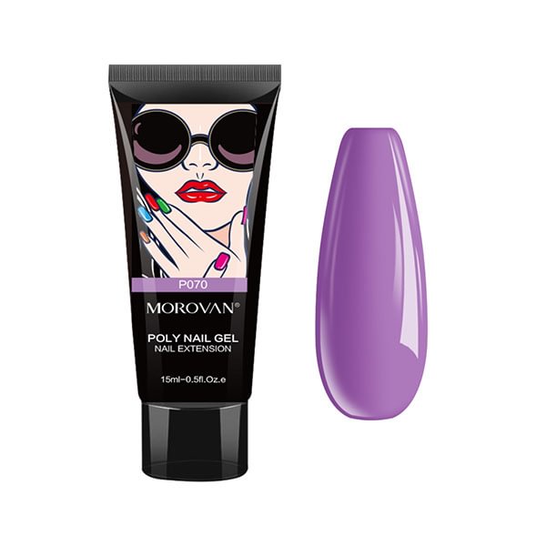 Morovan Lavender Purple Poly Nail Gel P070