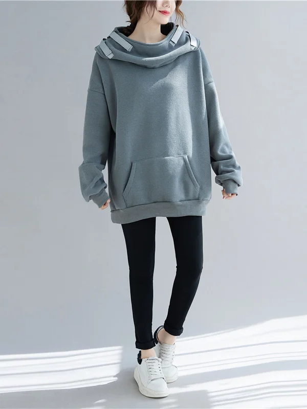 Loose Thicken Plus Size Hoodies