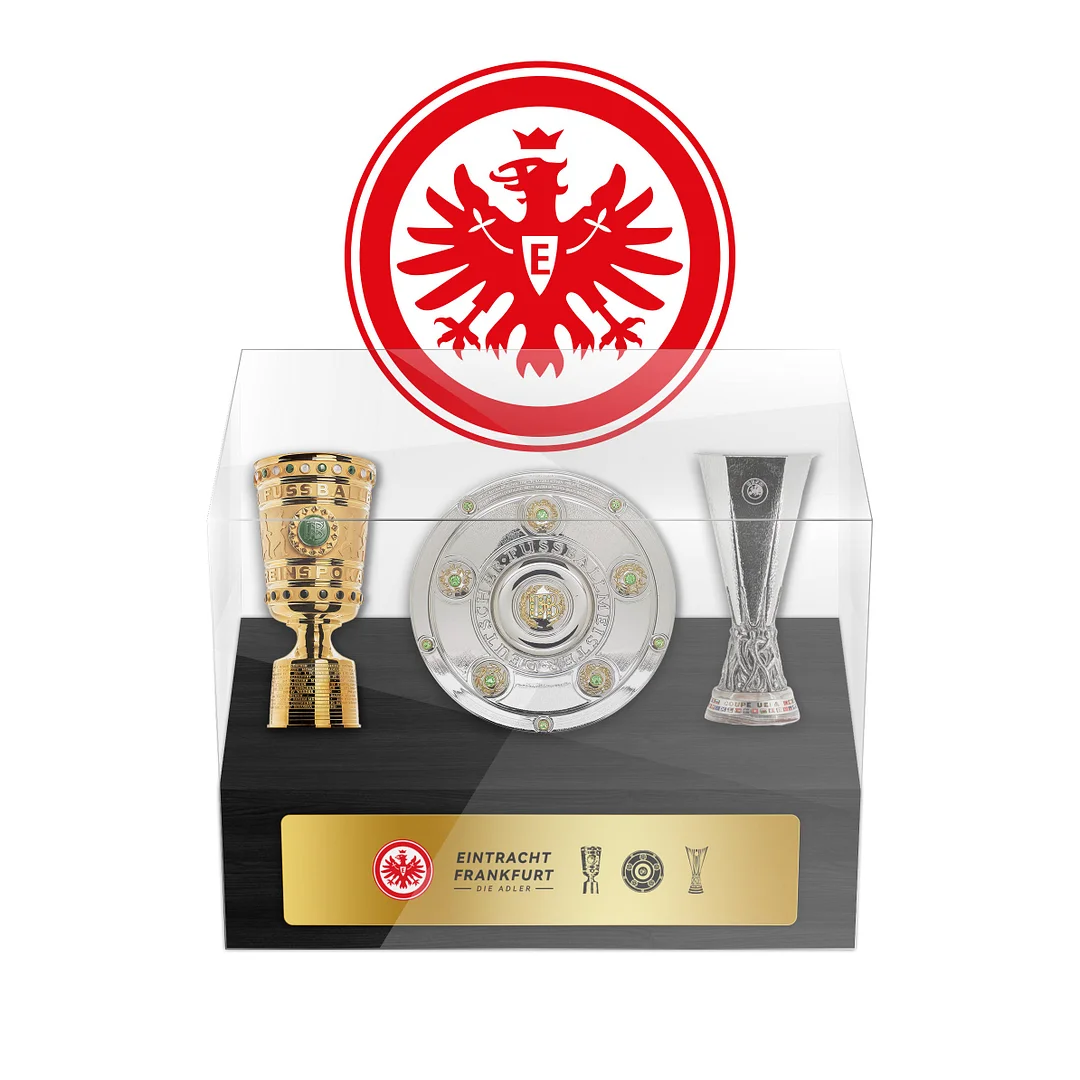 Frankfurt Football Club Football Trophy Dispaly Case