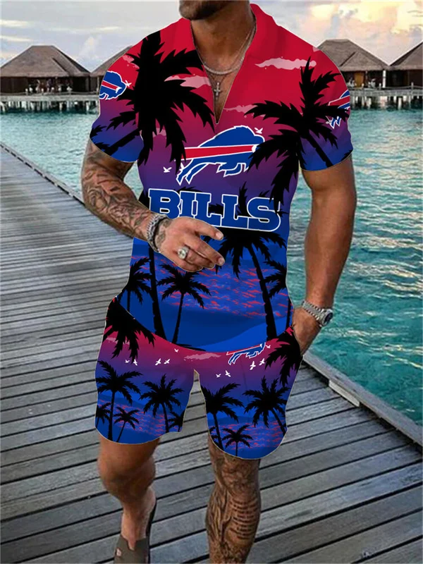 Buffalo Bills
Limited Edition Polo Shirt And Shorts Two-Piece Suits