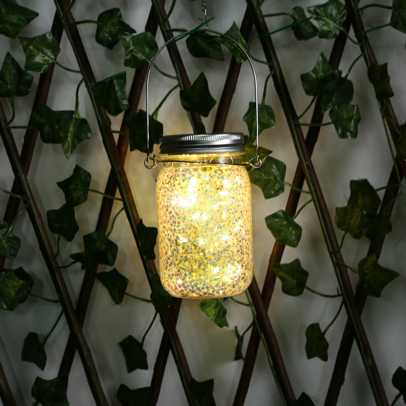 Solar Lantern - 20 LED String Lights Decorative Mason Jar Waterproof Lamp, 501 Original
Solar Lantern - 20 LED String Lights Decorative Mason Jar Waterproof Lamp, 501 Original
