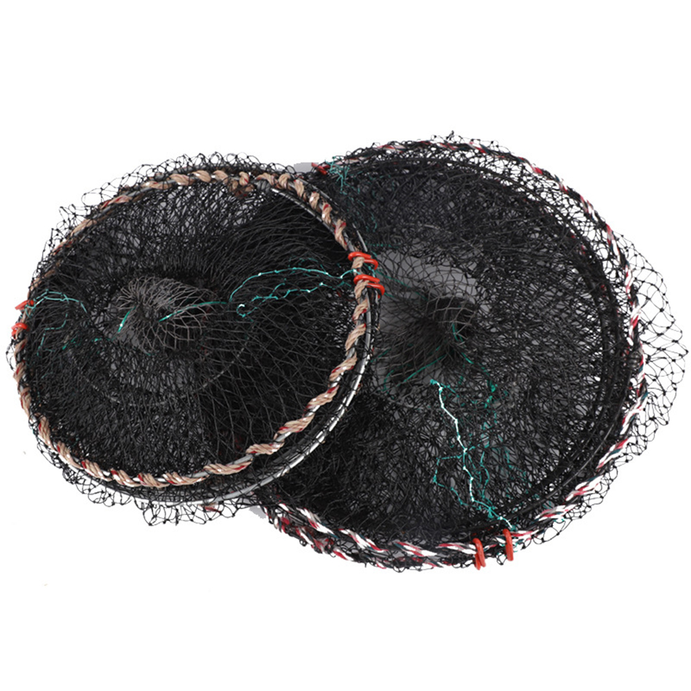 Foldable Bait Cast Mesh Trap Portable Fishing Landing Net Crab Shrimp Cage, R:30*long60, 501 Original
Foldable Bait Cast Mesh Trap Portable Fishing Landing Net Crab Shrimp Cage, R:30*long60, 501 Original
