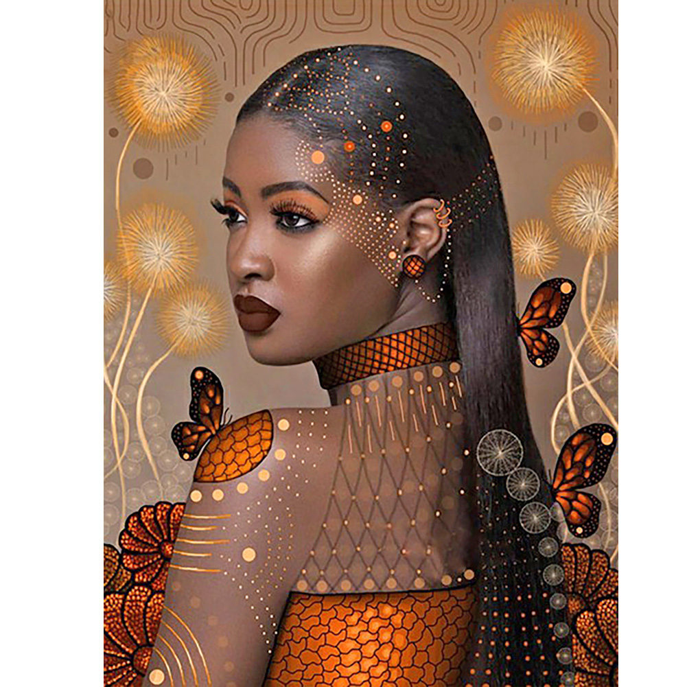 (Multi-Size) Indian Woman - Round/Square Drill Diamond Painting - 30*40CM, Round diamond 30*40cm, 501 Original
(Multi-Size) Indian Woman - Round/Square Drill Diamond Painting - 30*40CM, Round diamond 30*40cm, 501 Original