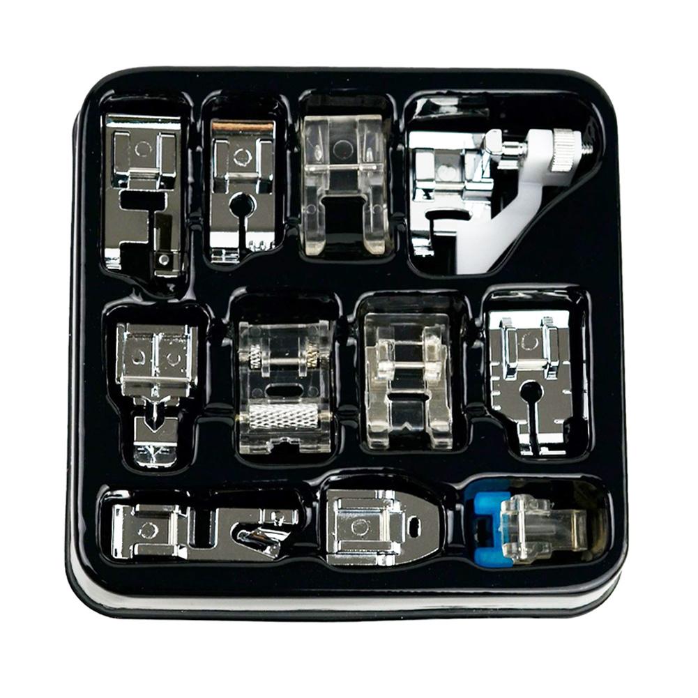 11pcs Multi-function Domestic Household Sewing Machine Presser Foot Feet, 501 Original
11pcs Multi-function Domestic Household Sewing Machine Presser Foot Feet, 501 Original
