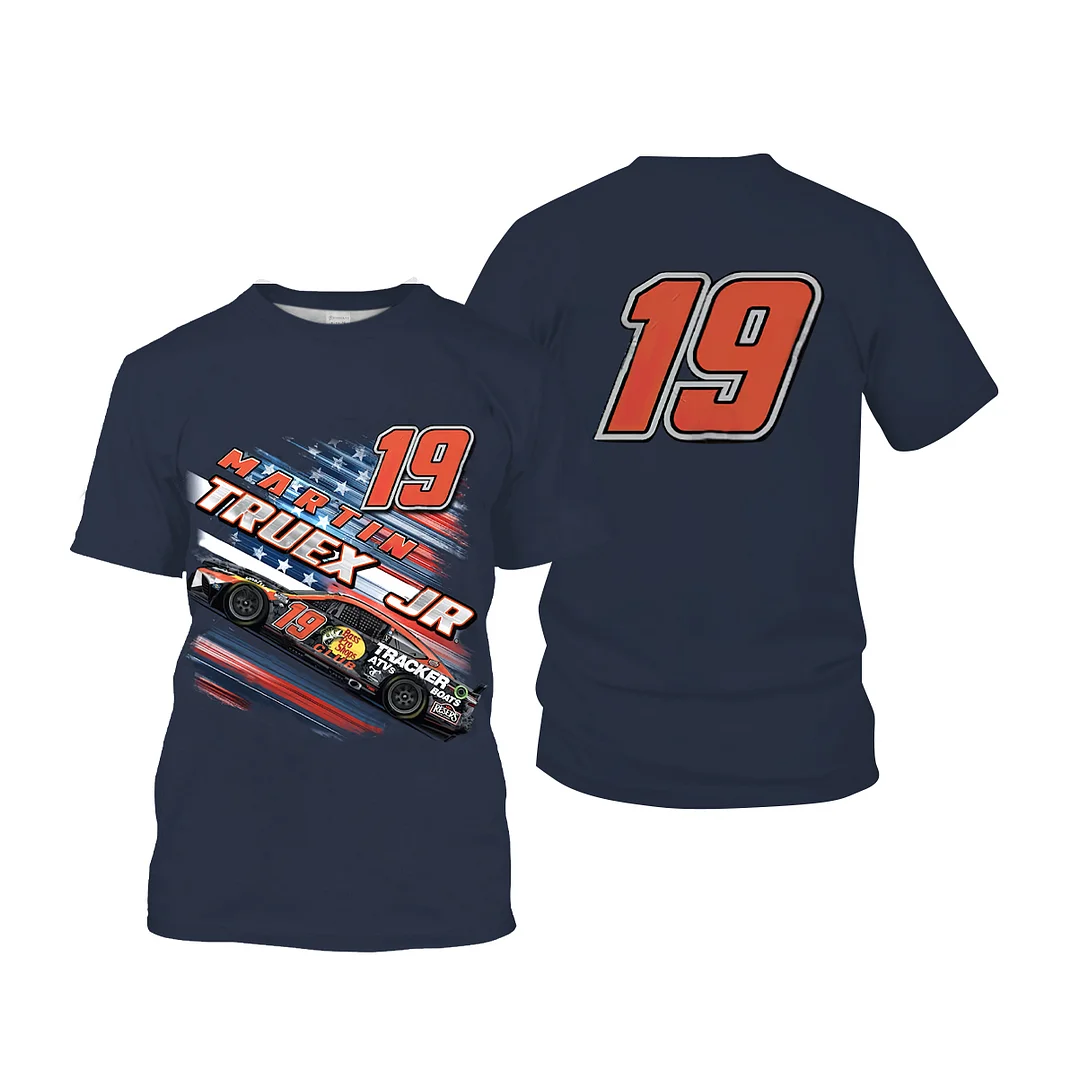 19 Martin Truex Jr Full Printed T-shirt - Devcarry