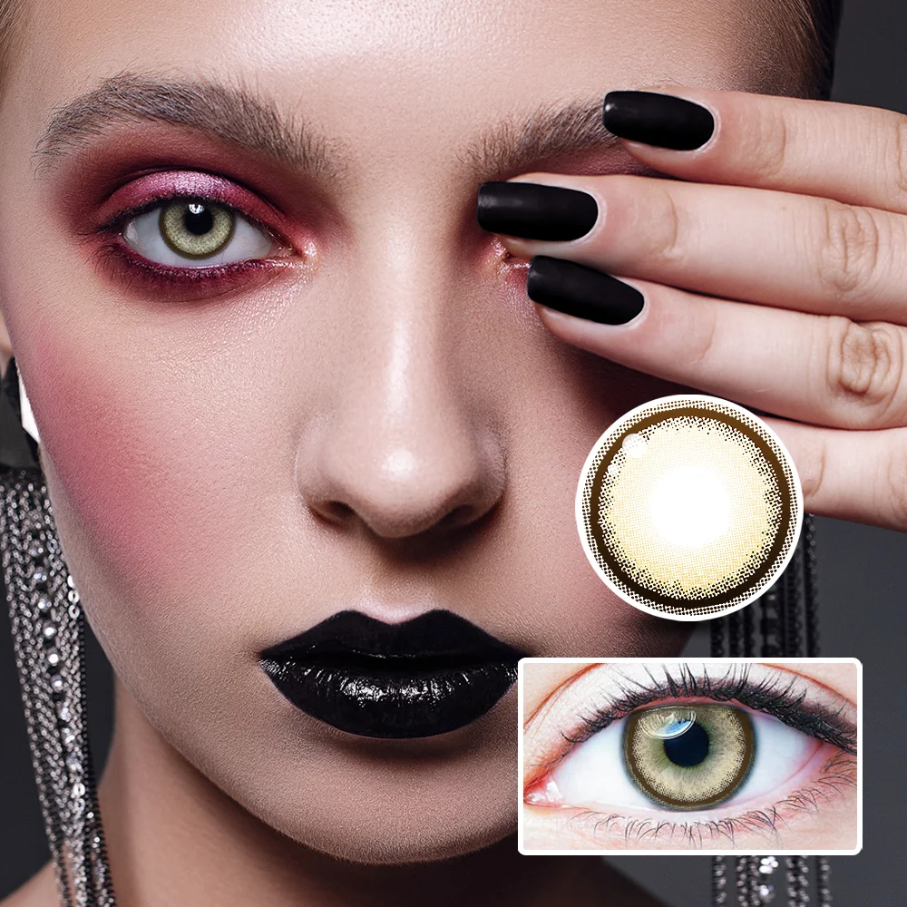 Mercury Brown Colored Contact Lenses