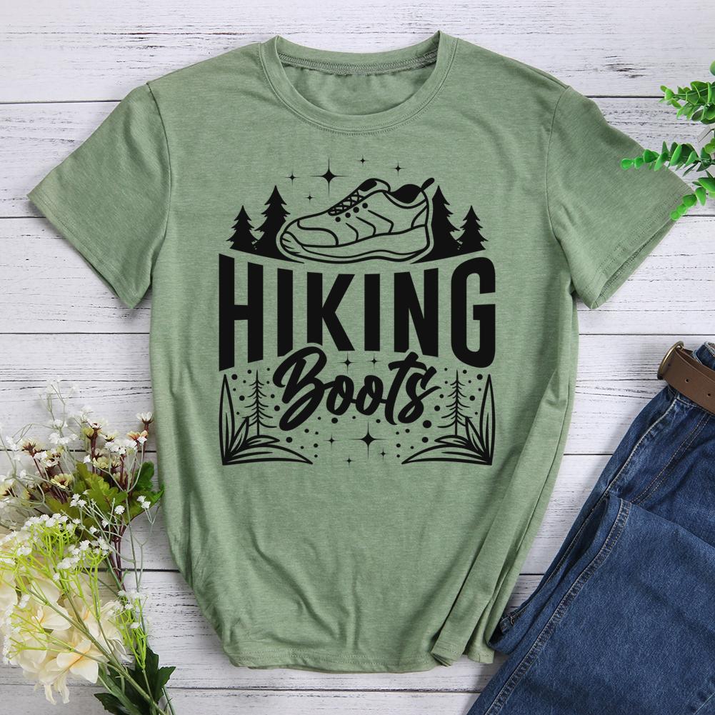 hiking boots Round Neck T-shirt-0023001-Guru-buzz
