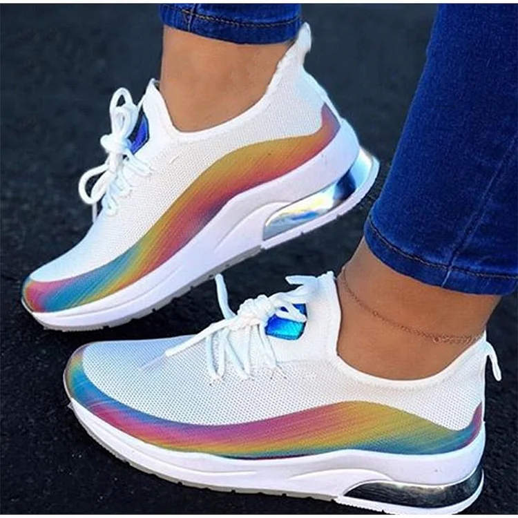 Women's Colorful Cool Fashion Clarks Shoes Sneakers  Stunahome.com