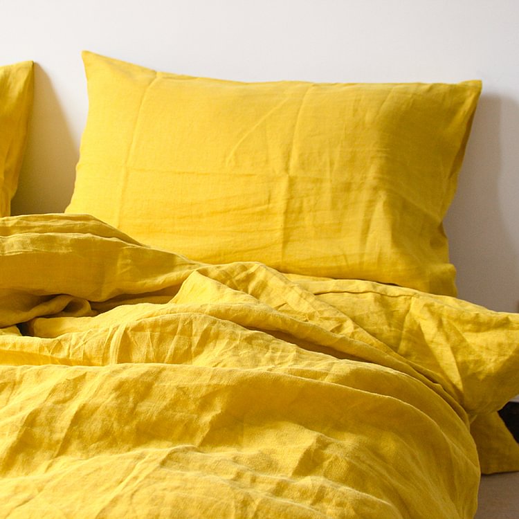 2pcs | Washable 100% Flax Linen Pillowcases-ChouChouHome