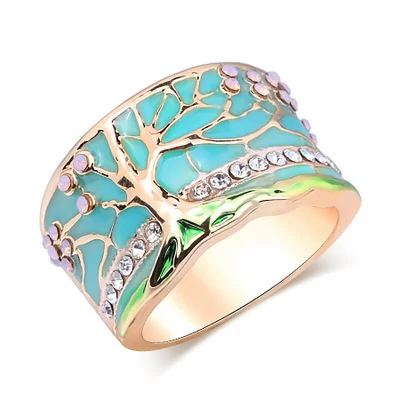 Tree of Life Accessories Vintage Ring Hand Jewelry VangoghDress