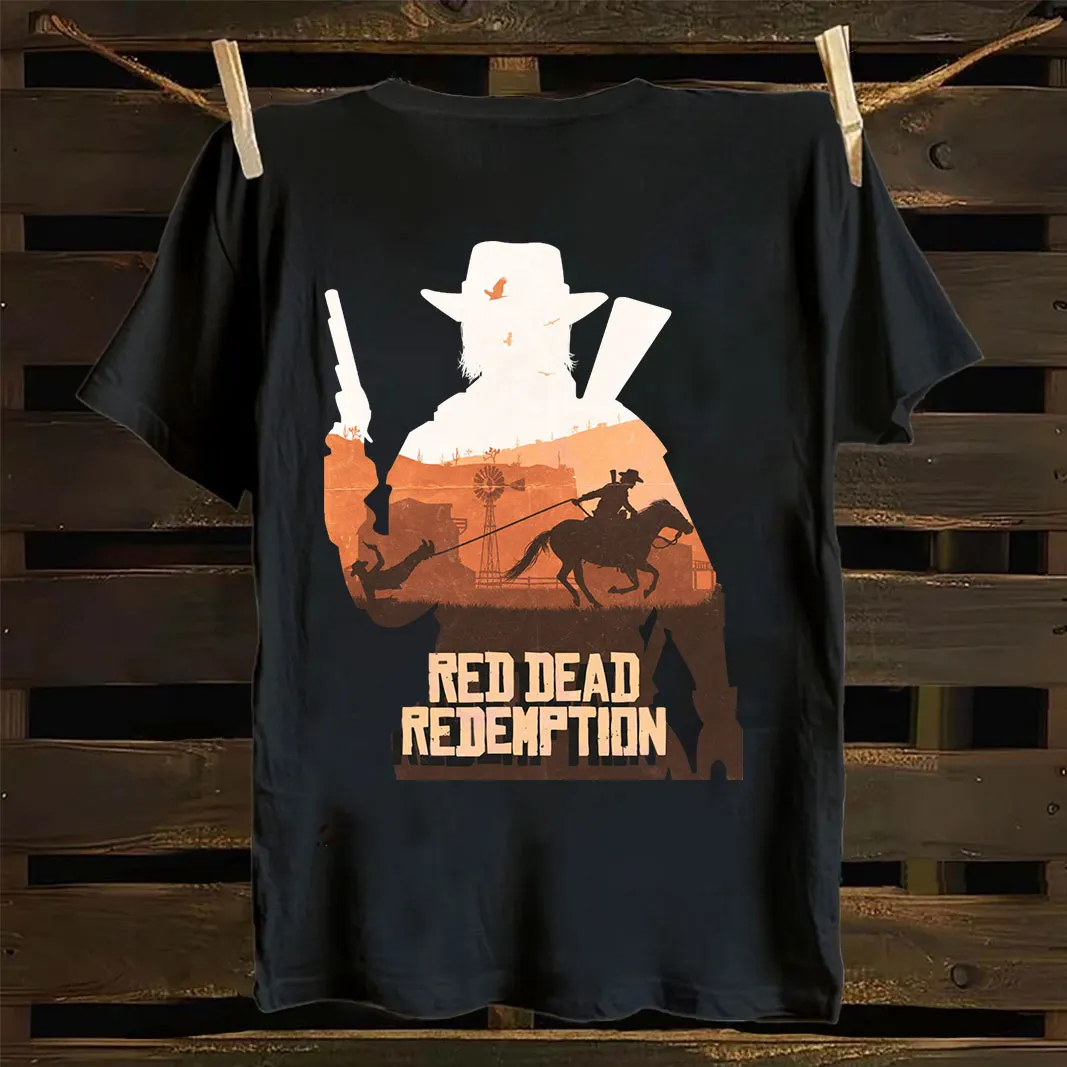 Western Cowboy Graphic T-Shirt