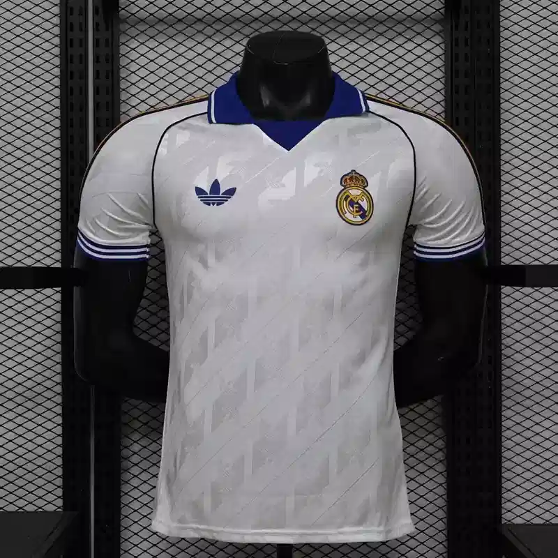 2026-2027 Player Edition Real Madrid White POLO Soccer Jersey 1:1 Thai Quality