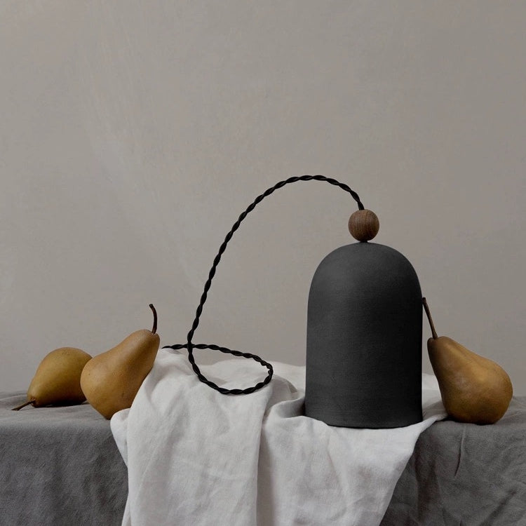 Wabi-Sabi Simplistic Wooden Pendant Lamp