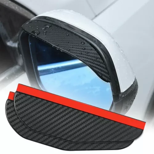 Dronehint Pair Car Rear View Side Mirror Rain Board Eyebrow Guard Sun Visor Accessories (For: Audi Sport) Parts