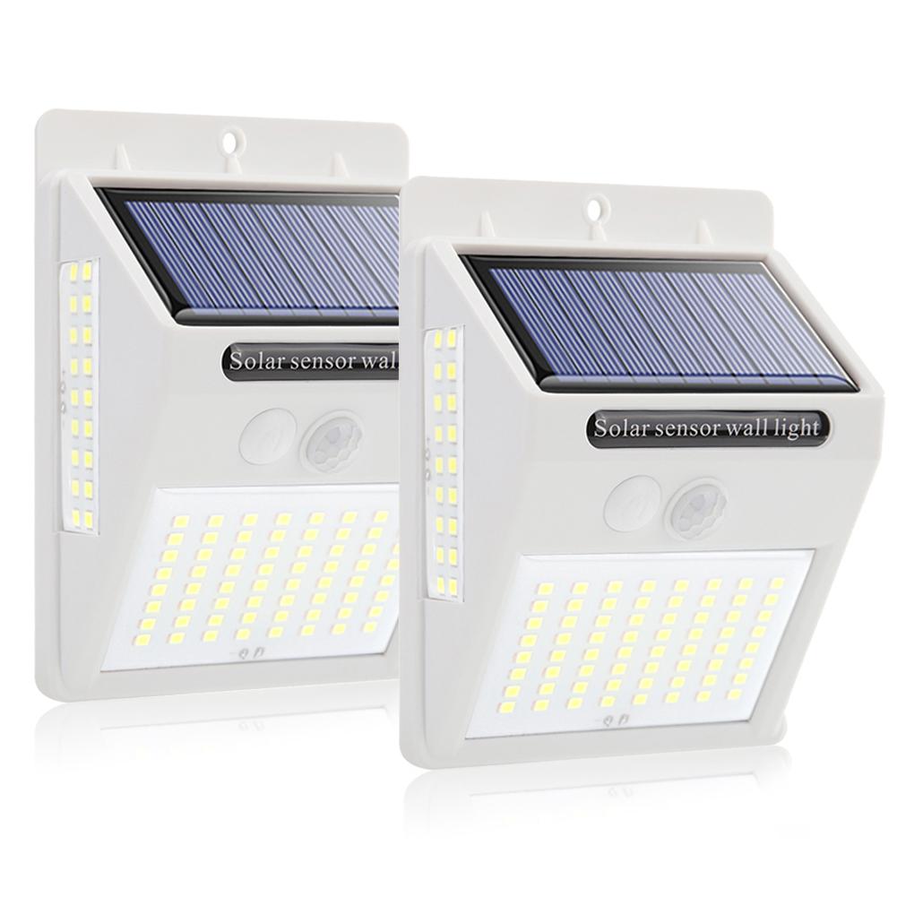 2pcs 100LED Three-sided Solar Motion Sensor Wall Light Outdoor Garden Lamp, 501 Original
2pcs 100LED Three-sided Solar Motion Sensor Wall Light Outdoor Garden Lamp, 501 Original