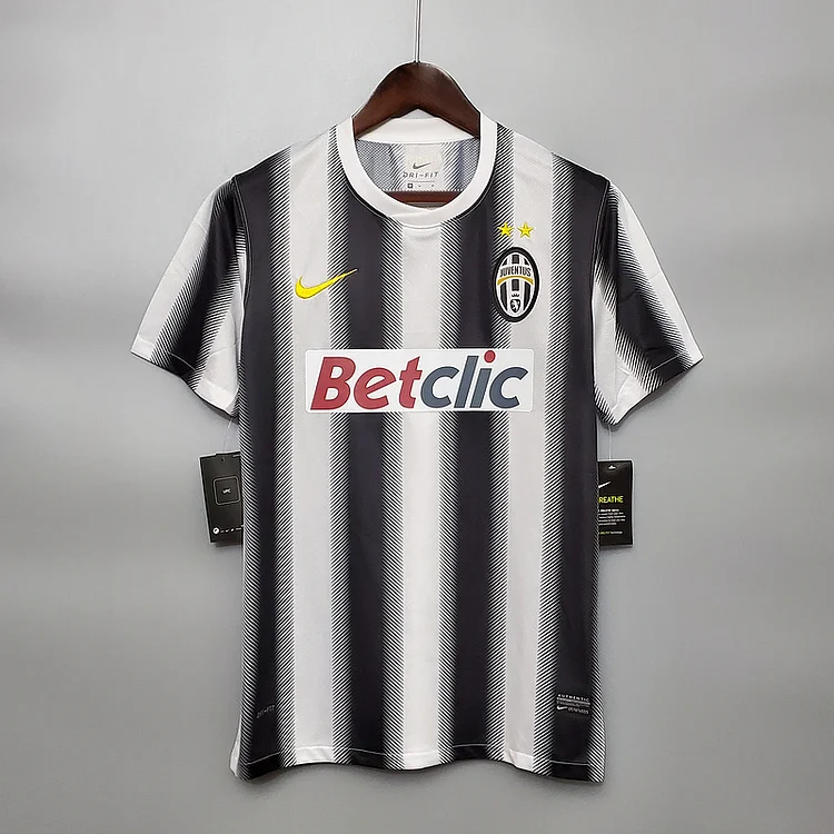Retro 11-12 Juventus home   Football jersey retro