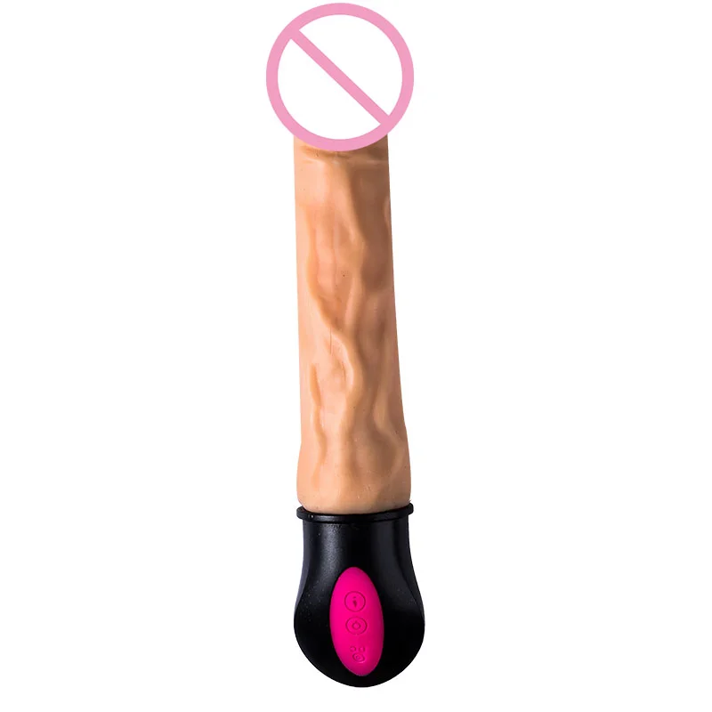 Heating Vibrator Dildos Female Masturbation - Rose Toy