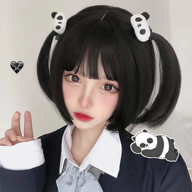 Kawaii Lolita Short Straight Wig BE1278