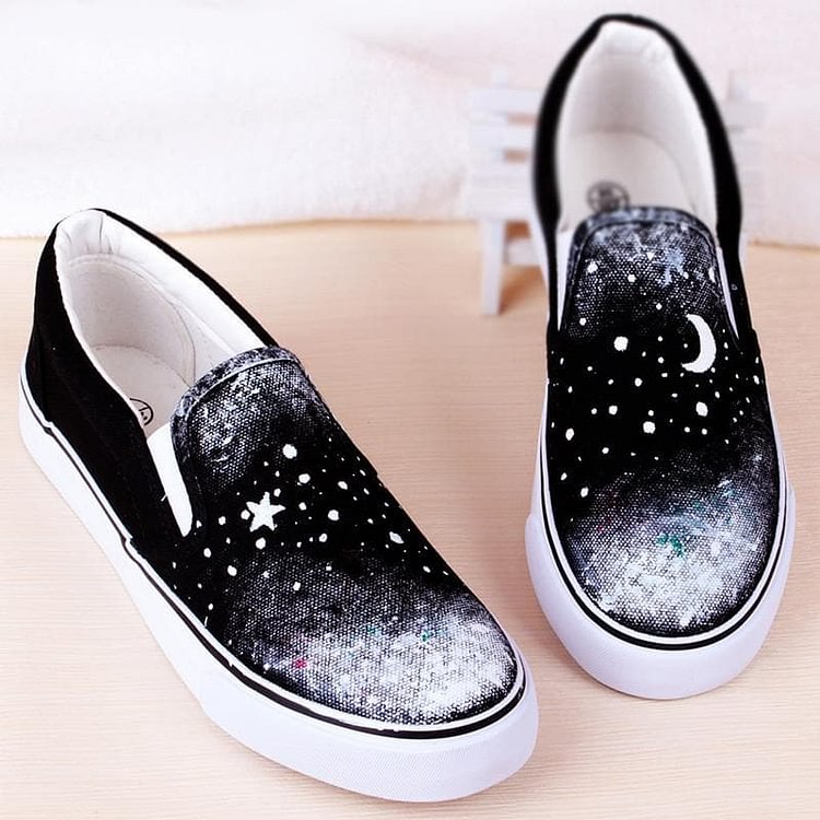 Starry Night Slip on Shoes SP179240