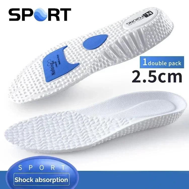 Height Increase Insoles Silicone Memory Foam Shoe Pads Arch Support Orthopedic Cushion Sports Running Heel Lift Feet_ ecoleips_old