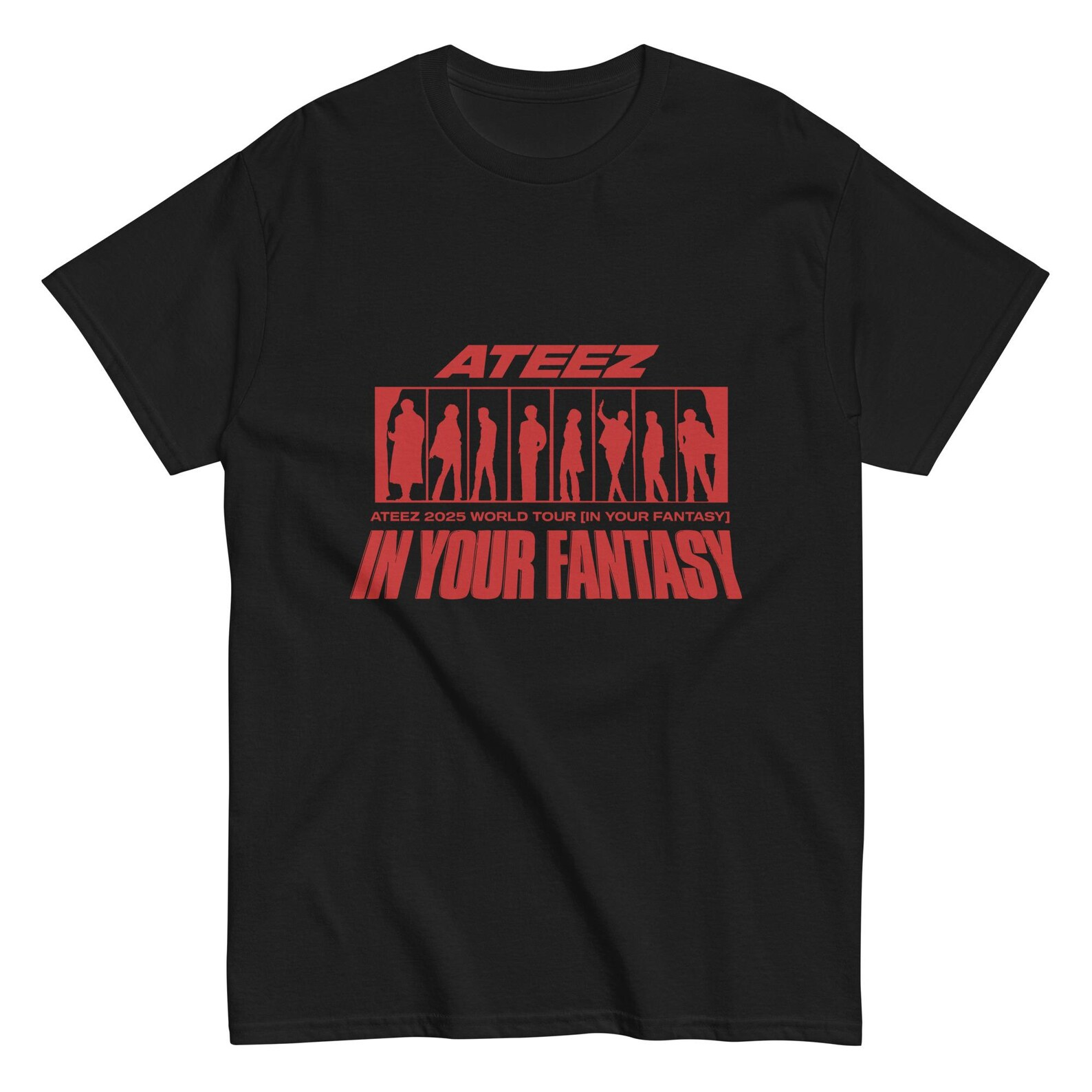 Ateez 2025 World Tour In Your Fantasy Simple T-Shirt