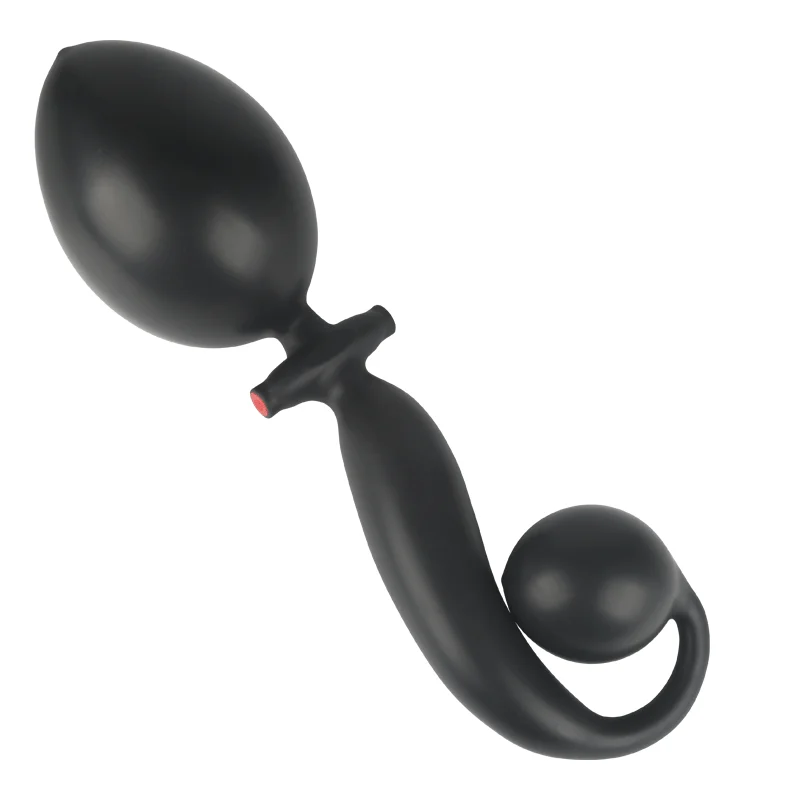 Double Ended Silicone Inflatable Plug SM Training Dog Tail Cosplay Rosetoy Official