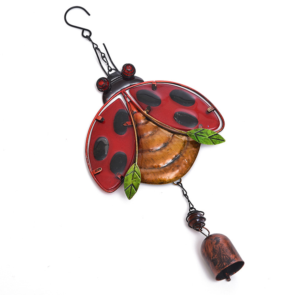 Wrought Iron Ladybug Insect Wind Chimes Metal Painting Hanging Wind Bell, 501 Original
Wrought Iron Ladybug Insect Wind Chimes Metal Painting Hanging Wind Bell, 501 Original