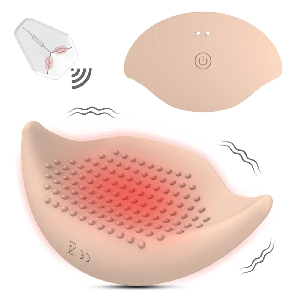 10 Frequency Vibration Women's Breast Sticker Massager