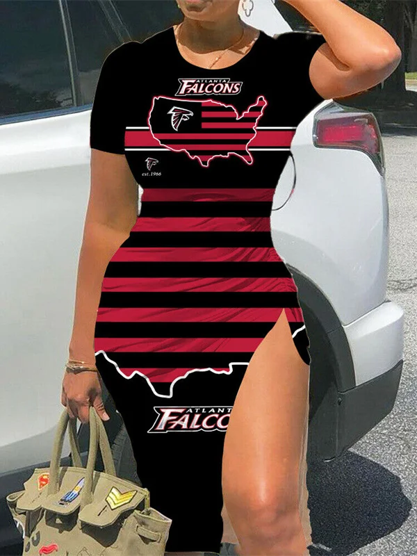 Atlanta Falcons
Women's Slit Bodycon Dress