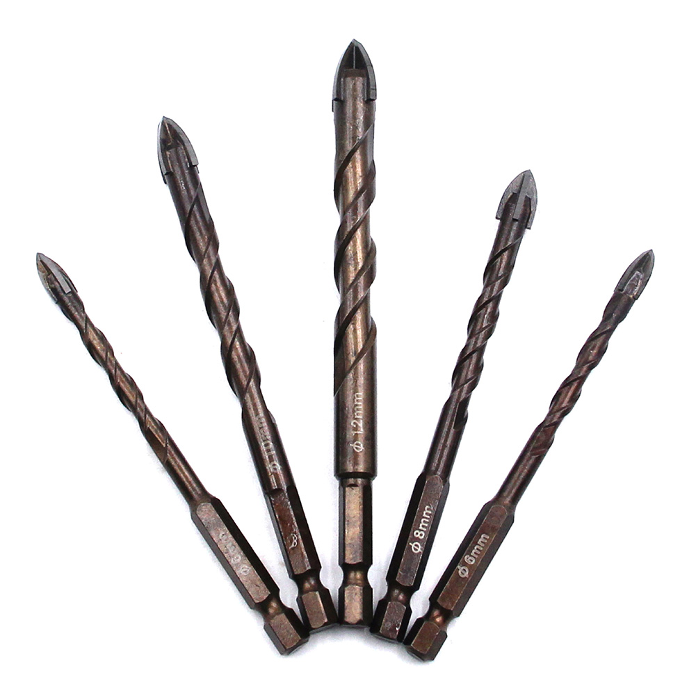Cross Hex Tile Drill Bit for Glass Hole Opener Triangle Bit 6/8/10/12mm, 6mm, 501 Original
Cross Hex Tile Drill Bit for Glass Hole Opener Triangle Bit 6/8/10/12mm, 6mm, 501 Original
