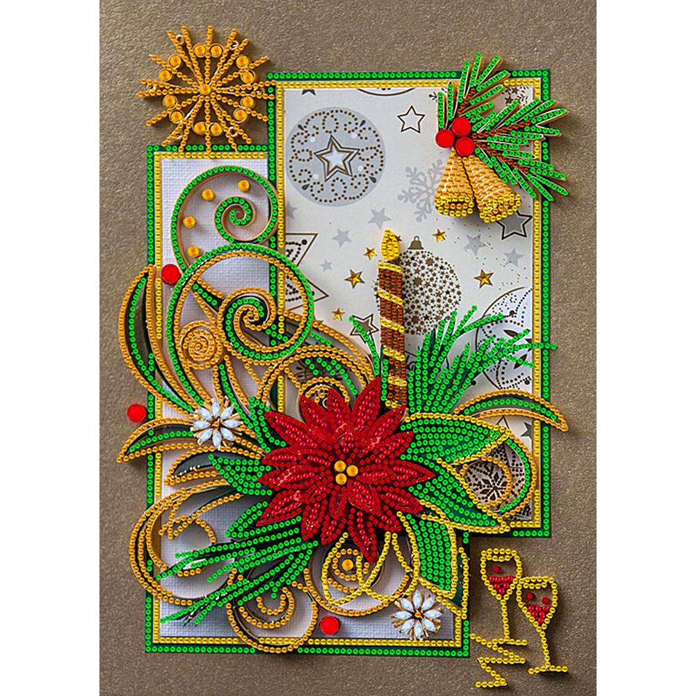 Flower Quilling Paper Christmas - Special Shaped Diamond Painting - 30*40CM, 501 Original
Flower Quilling Paper Christmas - Special Shaped Diamond Painting - 30*40CM, 501 Original