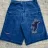 Ejiekang Harajuku basketball street clothing streetwear american Y2k pattern printed men shorts skateboard denim shorts Baggy pants