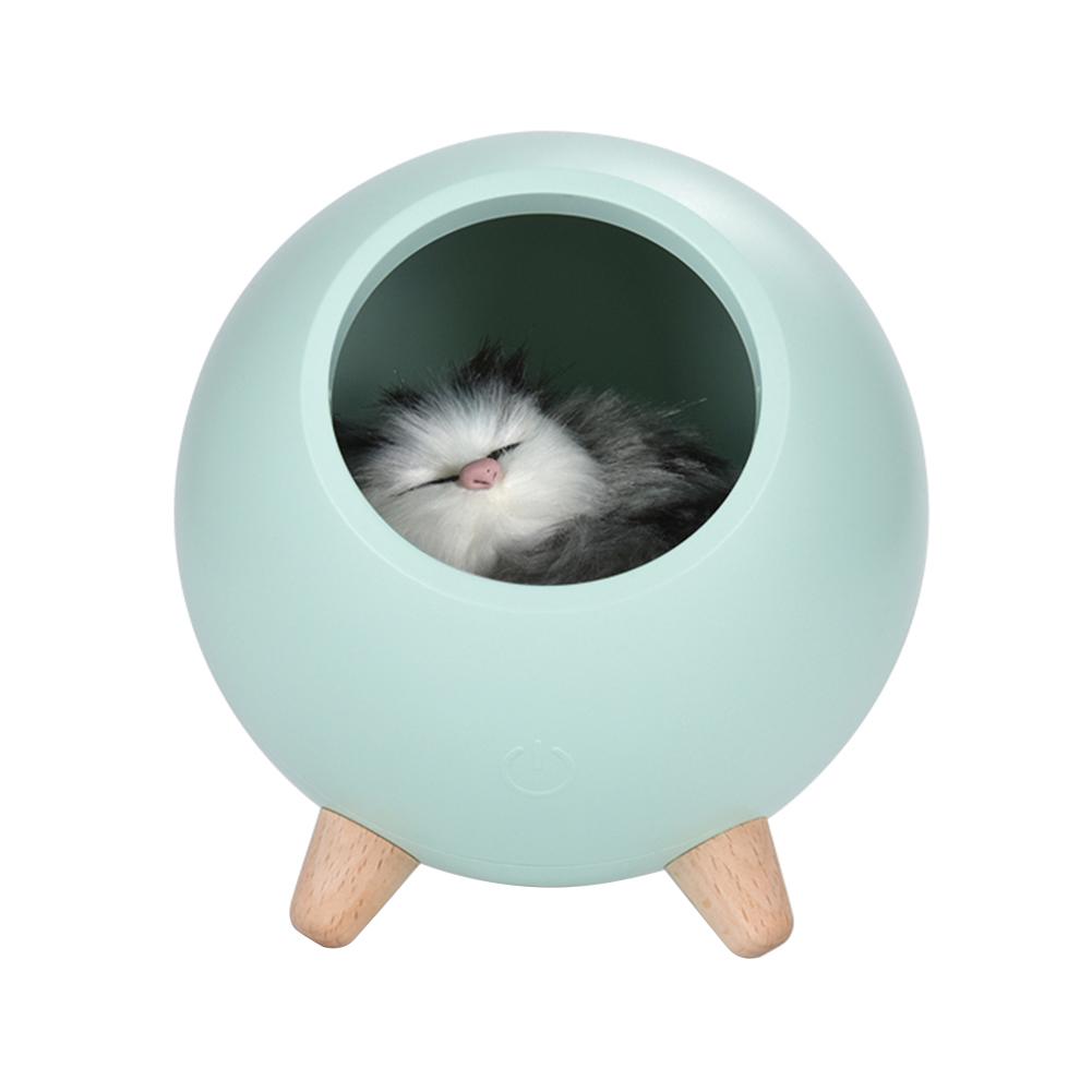 Cute Cat House USB Rechargeable Bedside Atmosphere-Night Light, Green, 501 Original
Cute Cat House USB Rechargeable Bedside Atmosphere-Night Light, Green, 501 Original