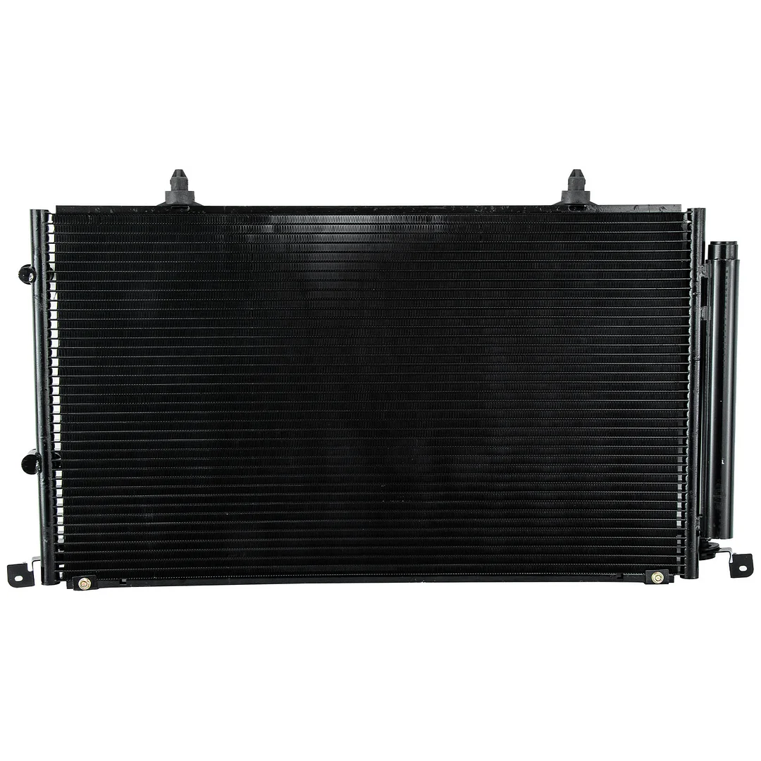 Alloyworks AC Condenser For 2002-2005 Lexus ES300 ES330 2002-2008 Toyota Camry Solara Black 27.94''W x 16.06''H